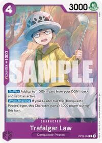 Trafalgar Law (068) - The Time of Battle - One Piece Card Game card