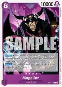 Magellan - The Time of Battle - One Piece Card Game card