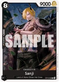 Sanji - The Time of Battle - One Piece Card Game card
