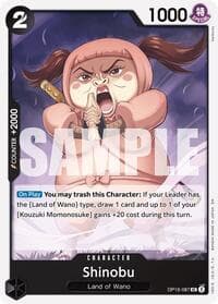 Shinobu - The Time of Battle - One Piece Card Game card