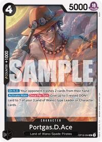 Portgas.D.Ace (094) - The Time of Battle - One Piece Card Game card