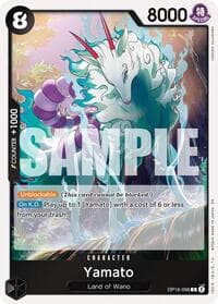 Yamato (096) - The Time of Battle - One Piece Card Game card