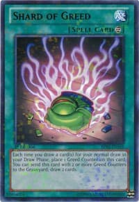 Shard of Greed (Mosaic Rare) - Battle Pack 2: War of the Giants - YuGiOh card
