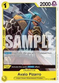 Avalo Pizarro - The Time of Battle - One Piece Card Game card