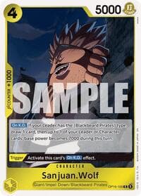 Sanjuan.Wolf - The Time of Battle - One Piece Card Game card