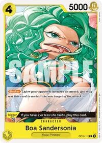 Boa Sandersonia - The Time of Battle - One Piece Card Game card