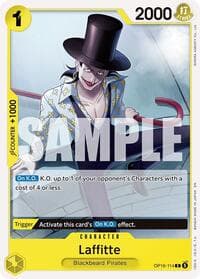 Laffitte - The Time of Battle - One Piece Card Game card