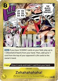 Zehahahahaha! - The Time of Battle - One Piece Card Game card