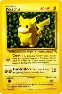 Pikachu (Corocoro Grey Star) - WoTC Promo - Pokemon card