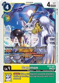 Gatomon - Digital World Shambala - Digimon Card Game card