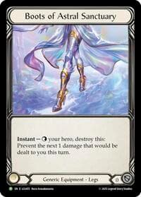 Boots Of Astral Sanctuary - Flesh and Blood: Promo Cards - Flesh and Blood TCG card