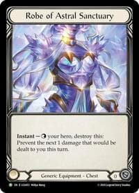 Robe Of Astral Sanctuary - Flesh and Blood: Promo Cards - Flesh and Blood TCG card