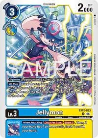 Jellymon - Digital World Shambala - Digimon Card Game card