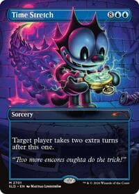 Time Stretch (2701) - Secret Lair Drop Series - Magic: The Gathering card