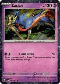 Zacian - 045/094 (Cosmos Holo) - Blister Exclusives - Pokemon card