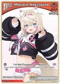 Mococo Abyssgard (P) (hBP03-037) - hololive OFFICIAL CARD GAME Promos - Hololive card