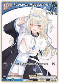 Fuwawa Abyssgard (P) (hBP03-040) - hololive OFFICIAL CARD GAME Promos - Hololive card