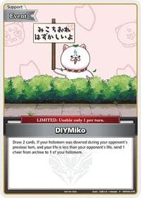 DIYMiko (P) (Alternate Art: 35P Sign) - hololive OFFICIAL CARD GAME Promos - Hololive card