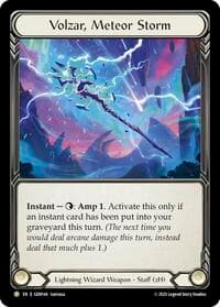 Volzar, Meteor Storm - GEM Pack 5 - Flesh and Blood TCG card