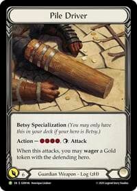 Pile Driver - GEM Pack 5 - Flesh and Blood TCG card