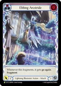 Ebbing Arcstride (Red) - GEM Pack 5 - Flesh and Blood TCG card