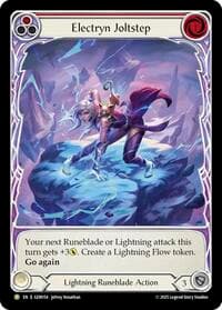 Electryn Joltstep (Red) - GEM Pack 5 - Flesh and Blood TCG card