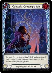 Constella Contemplation (Yellow) - GEM Pack 5 - Flesh and Blood TCG card
