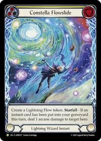 Constella Flowslide (Yellow) - GEM Pack 5 - Flesh and Blood TCG card