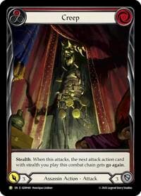 Creep (Red) - GEM Pack 5 - Flesh and Blood TCG card