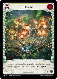 Flourish (Yellow) - GEM Pack 5 - Flesh and Blood TCG card
