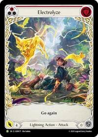 Electrolyze (Red) - GEM Pack 5 - Flesh and Blood TCG card