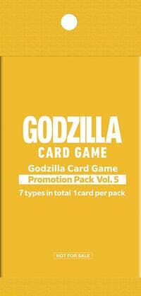Promotion Pack Vol.5 - Promo Cards - Godzilla Card Game card