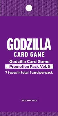 Promotion Pack Vol.6 - Promo Cards - Godzilla Card Game card