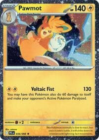 Pawmot - 034/094 (Cosmos Holo) - Blister Exclusives - Pokemon card