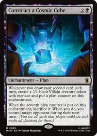Construct a Cosmic Cube - Marvel Super Heroes - Magic: The Gathering card