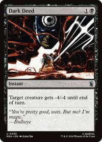 Dark Deed - Marvel Super Heroes - Magic: The Gathering card