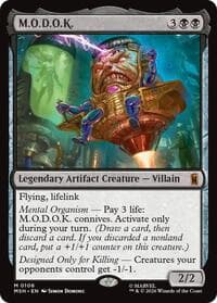 M.O.D.O.K. - Marvel Super Heroes - Magic: The Gathering card