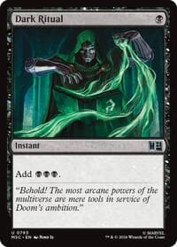 Dark Ritual - Commander: Marvel Super Heroes - Magic: The Gathering card