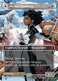 Monica Rambeau (Borderless) (0345) - Marvel Super Heroes - Magic: The Gathering card