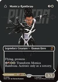 Monica Rambeau (Borderless) (0356) - Marvel Super Heroes - Magic: The Gathering card
