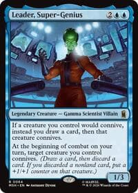 Leader, Super-Genius - Marvel Super Heroes - Magic: The Gathering card