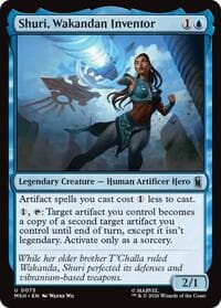 Shuri, Wakandan Inventor - Marvel Super Heroes - Magic: The Gathering card