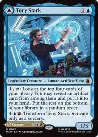 Tony Stark - Marvel Super Heroes - Magic: The Gathering card