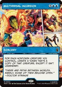 Multiversal Incursion (Borderless) - Marvel Super Heroes - Magic: The Gathering card