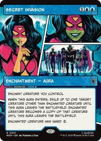 Secret Invasion (Borderless) - Marvel Super Heroes - Magic: The Gathering card