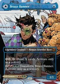 Bruce Banner (Borderless) (0331) - Marvel Super Heroes - Magic: The Gathering card