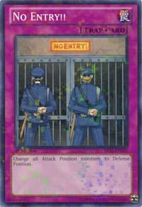 No Entry!! (Mosaic Rare) - Battle Pack 2: War of the Giants - YuGiOh card