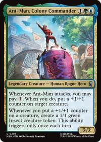 Ant-Man, Colony Commander - Marvel Super Heroes - Magic: The Gathering card