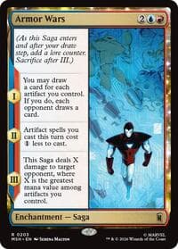 Armor Wars - Marvel Super Heroes - Magic: The Gathering card