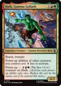 Hulk, Gamma Goliath - Marvel Super Heroes - Magic: The Gathering card